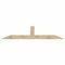 Ekena Millwork Portland Rough Sawn Timber Gable Bracket, Douglas Fir, 96"W x 20"H x 6"D x 6"F, 5/12 Pitch GBW096X20X0606POR00RDF - alternate 1